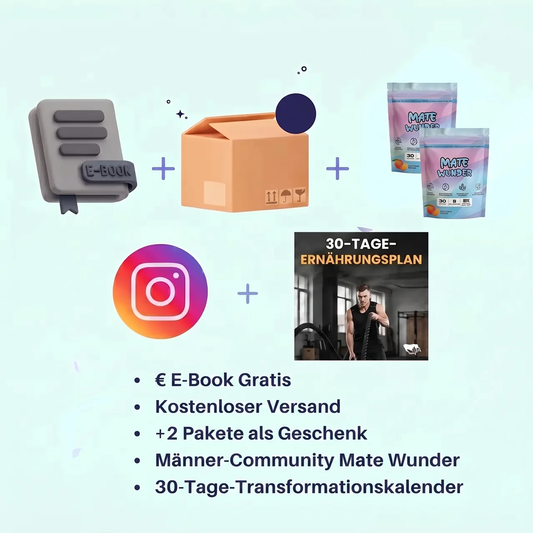 '+2 Gratis + MateWunder Community +  30-Tage-Transformations-Ebook